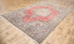 7'10x11'5 Hand Knotted Floral Classic Oriental Wool Rug