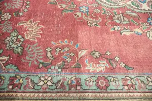 7'10x11'5 Hand Knotted Floral Classic Oriental Wool Rug