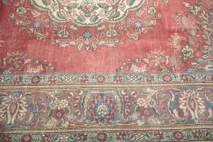 7'10x11'5 Hand Knotted Floral Classic Oriental Wool Rug