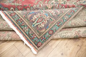 7'10x11'5 Hand Knotted Floral Classic Oriental Wool Rug