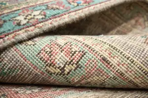 7'10x11'5 Hand Knotted Floral Classic Oriental Wool Rug