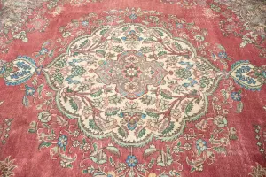 7'10x11'5 Hand Knotted Floral Classic Oriental Wool Rug