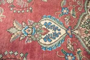 7'10x11'5 Hand Knotted Floral Classic Oriental Wool Rug