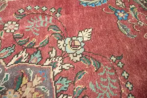 7'10x11'5 Hand Knotted Floral Classic Oriental Wool Rug