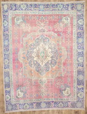 8'10x11'11 Hand Knotted Floral Classic Oriental Wool Rug