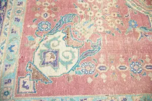 8'10x11'11 Hand Knotted Floral Classic Oriental Wool Rug