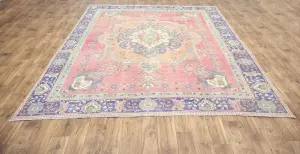8'10x11'11 Hand Knotted Floral Classic Oriental Wool Rug