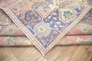 8'10x11'11 Hand Knotted Floral Classic Oriental Wool Rug