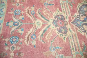 8'10x11'11 Hand Knotted Floral Classic Oriental Wool Rug