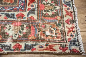 9'1x11'8 Hand Knotted Floral Classic Oriental Wool Rug