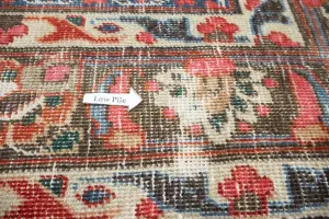 9'1x11'8 Hand Knotted Floral Classic Oriental Wool Rug