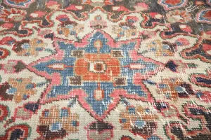 9'1x11'8 Hand Knotted Floral Classic Oriental Wool Rug