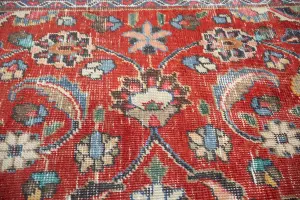 9'1x11'8 Hand Knotted Floral Classic Oriental Wool Rug
