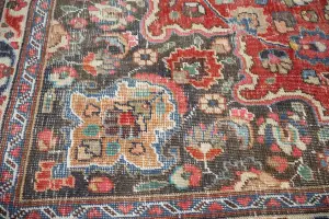 9'1x11'8 Hand Knotted Floral Classic Oriental Wool Rug