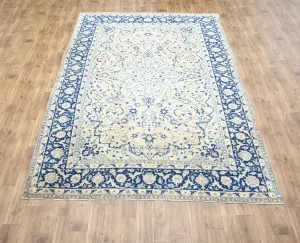 8'3x12'2 Hand Knotted Floral Classic Oriental Wool Rug