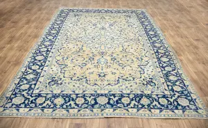 8'3x12'2 Hand Knotted Floral Classic Oriental Wool Rug