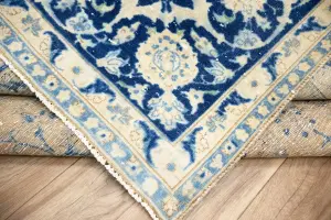 8'3x12'2 Hand Knotted Floral Classic Oriental Wool Rug