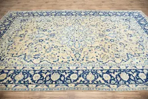 8'3x12'2 Hand Knotted Floral Classic Oriental Wool Rug