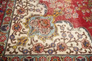 7'4x10'8 Hand Knotted Floral Classic Oriental Wool Rug