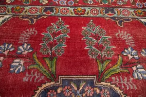 7'4x10'8 Hand Knotted Floral Classic Oriental Wool Rug