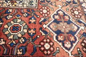 8'9x10'5 Hand Knotted Geometric Classic Oriental Wool Rug