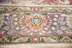 9'9x12'5 Hand Knotted Geometric Classic Oriental Wool Rug