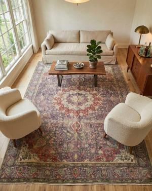 9'9x12'5 Hand Knotted Geometric Classic Oriental Wool Rug