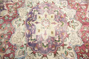 9'9x12'5 Hand Knotted Geometric Classic Oriental Wool Rug