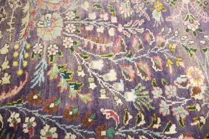 9'9x12'5 Hand Knotted Geometric Classic Oriental Wool Rug