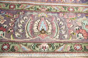 9'9x12'5 Hand Knotted Geometric Classic Oriental Wool Rug