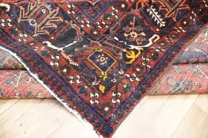 9'3x12'9 Hand Knotted Floral Classic Oriental Wool Rug