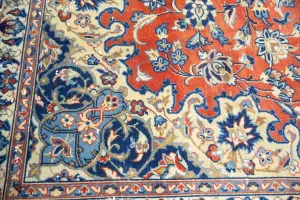9'5x13'10 Hand Knotted Floral Classic Oriental Wool Rug