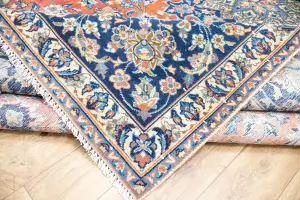 9'5x13'10 Hand Knotted Floral Classic Oriental Wool Rug