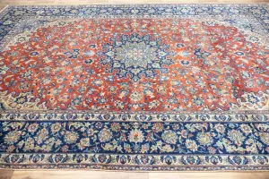 9'5x13'10 Hand Knotted Floral Classic Oriental Wool Rug