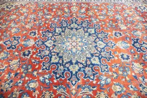 9'5x13'10 Hand Knotted Floral Classic Oriental Wool Rug