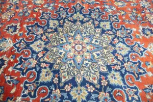 9'5x13'10 Hand Knotted Floral Classic Oriental Wool Rug