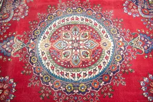 9'7x12'7 Hand Knotted Floral Classic Oriental Wool Rug