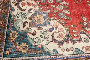 9'9x12'7 Hand Knotted Floral Classic Oriental Wool Rug