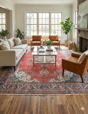 9'9x12'7 Hand Knotted Floral Classic Oriental Wool Rug