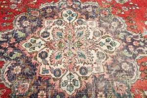 9'9x12'7 Hand Knotted Floral Classic Oriental Wool Rug