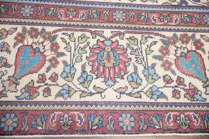 9'6x12'3 Hand Knotted Tribal Floral Oriental Wool Rug