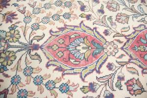 9'6x12'3 Hand Knotted Tribal Floral Oriental Wool Rug