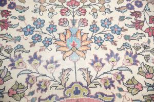 9'6x12'3 Hand Knotted Tribal Floral Oriental Wool Rug