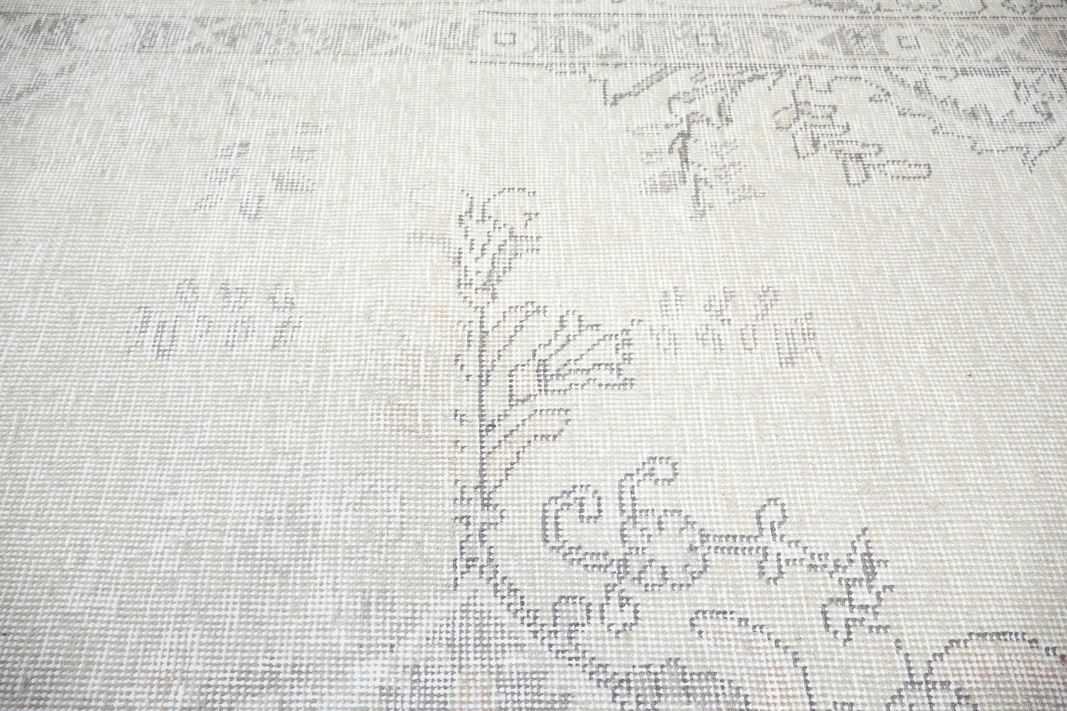 9'5x12'1 Hand Knotted Traditional Floral Oriental Wool Rug - Image 7