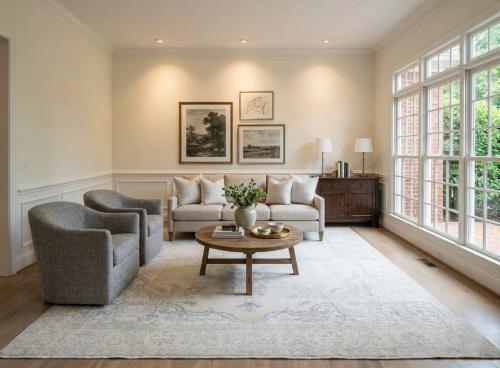 9'5x12'1 Hand Knotted Traditional Floral Oriental Wool Rug