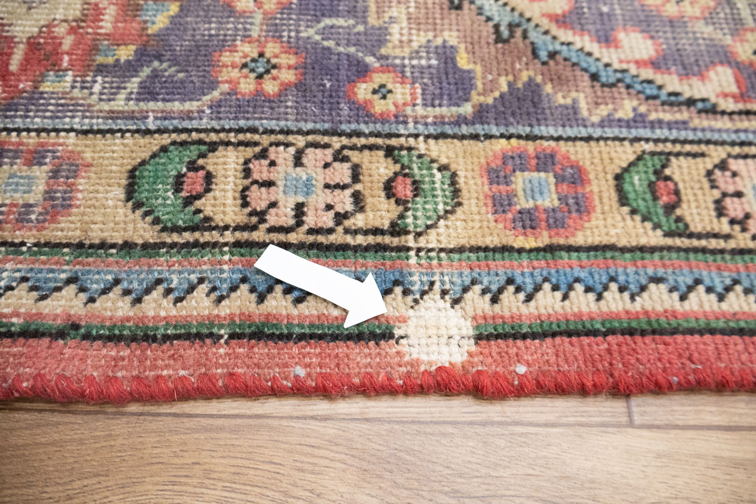 9'5x9'8 Hand Knotted Traditional Floral Oriental Wool Rug - Image 15