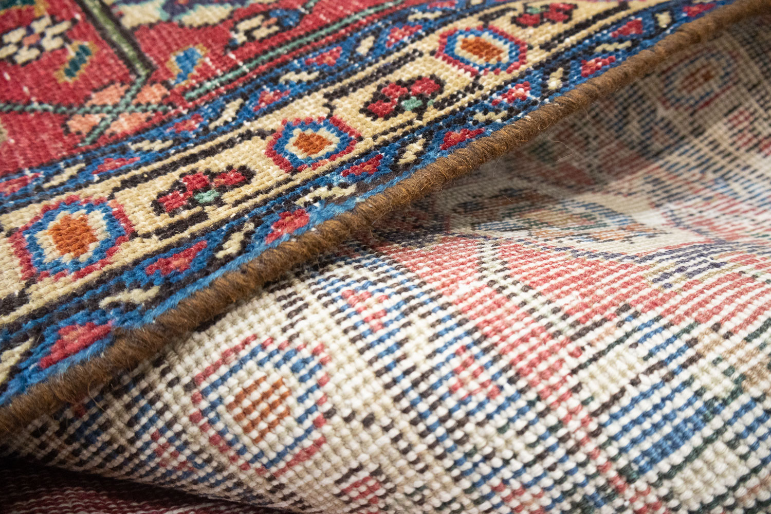9'7x12'4 Hand Knotted Traditional Floral Oriental Wool Rug - Image 15