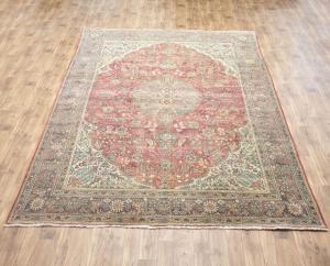 9'10x12'10 Hand Knotted Floral Classic Oriental Wool Rug