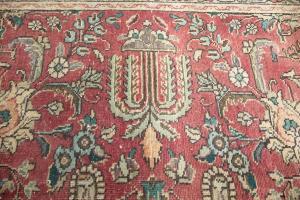 9'10x12'10 Hand Knotted Floral Classic Oriental Wool Rug