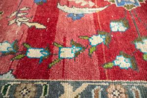 9'6x12'5 Hand Knotted Traditional Floral Oriental Wool Rug